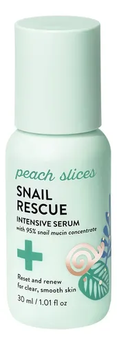 Sérum Peach Slices Snail Rescue Con 95% De Mucina De Caracol Todo Tipo De Piel
