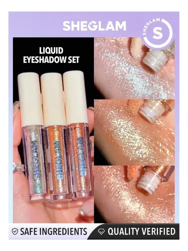 Trio De Sobras Brillante Liquidas Sheglam