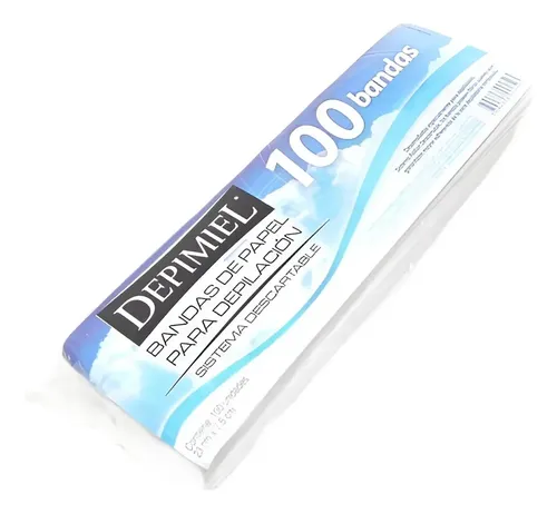 Depimiel Bandas Papel Para Depilación Descartable X 100u
