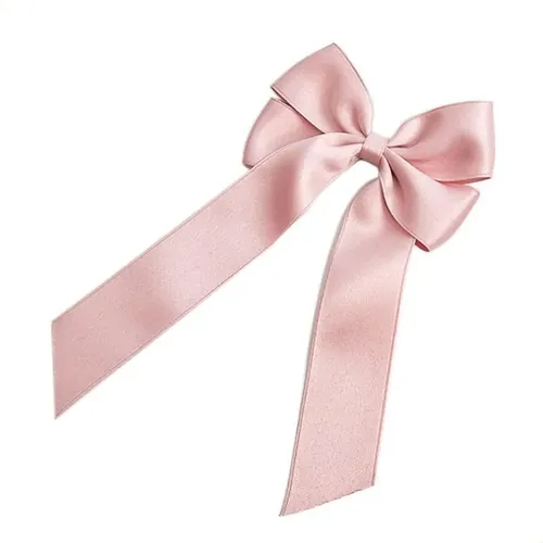 Pinza Para El Pelo Bowknot Con Forma De Pico De Pato, Cinta