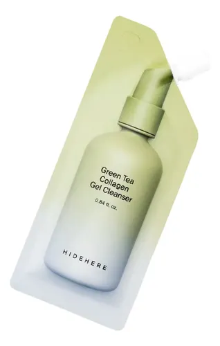Hidehere Green Tea Collagen Gel Limpieza Facial Hh01 25ml 3c