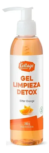 Gel De Limpieza Facial Detox Naranja 200gr Collage
