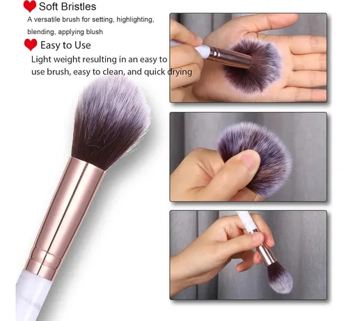 Paleta De Rubor 8 Colores Ucanbe Con Brocha