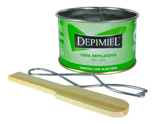 Cera Depilatoria Vegetal X 400 Grs + 200grs + Lata X 200grs
