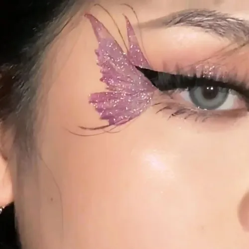 Adhesivo Para Ojos Para Mujer Etiqueta Engomada De La Cara D