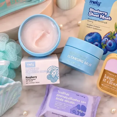 Set Skincare 10 Neceser Mascarilla Exfoliante Facial Toallit