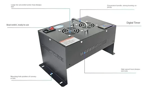 Lámpara Uv Led Para Impresora 3d Con Display Digital