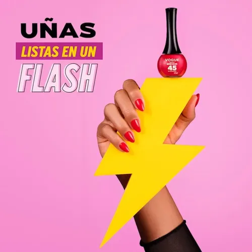 Esmalte Rápido Secado Glaciar Inmenso 12ml Vogue