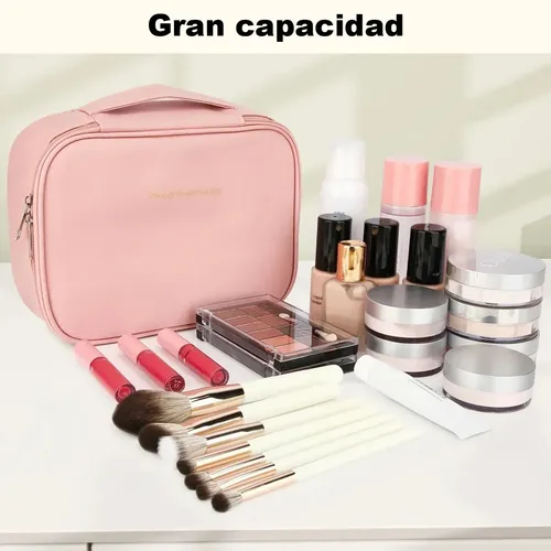 .1pcs Neceser Cosmetiquera Viaje Multicapa Gran Capacidad