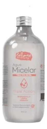 Agua Micelar Triple Acción De Collage X500ml