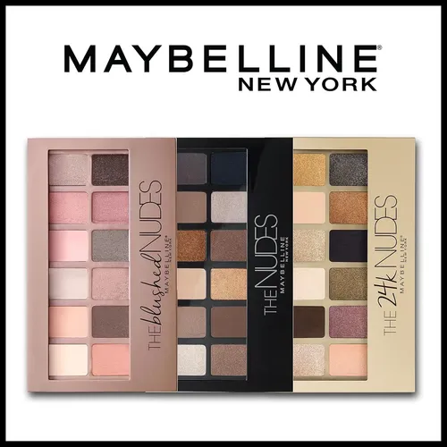 Paleta De Sombras Maybelline The Nudes