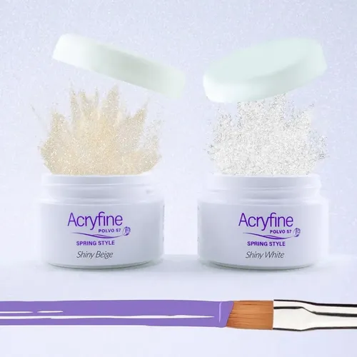 Acryfine Kit 6u Acrílico Polvo 57 Spring Style 30g