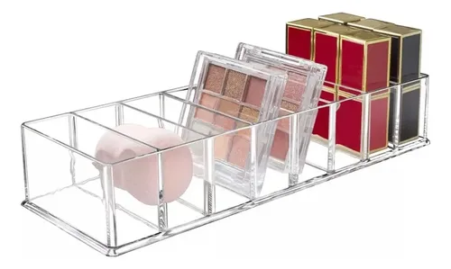 Organizador De Maquillaje Acrílico Transparente, Soporte De