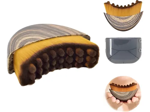 Cepillos Faciales Y Corporales Para Contorno Linfático Marrón