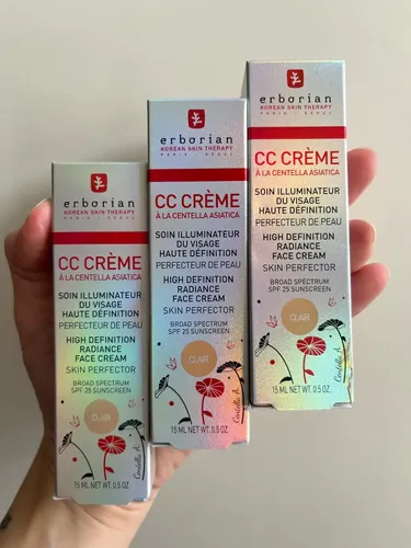 Erborian Cc Cream – Varios Tonos. Tamaño 15ml