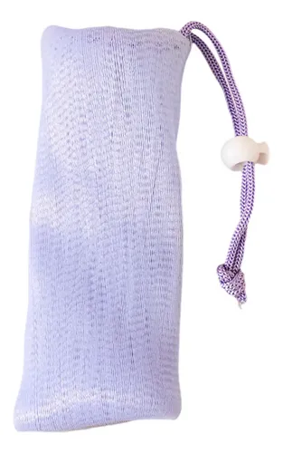 Esfoliante Corporal Purificador De Sabonete Bolso De Violeta
