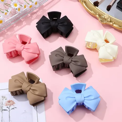 Pinzas Decorativas En Forma De Lazo, Accesorio Para Cabello