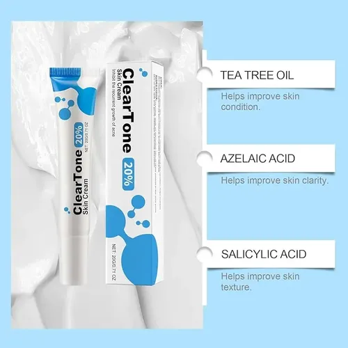 Crema Facial Para El Acné Con Un 20% De Ácido Azelaico,