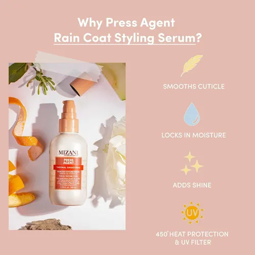 Agente De Peinado Mizani Press Agent Blow Dry Serum 100 Ml