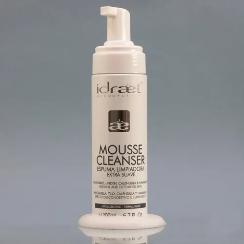 Espuma De Limpieza Facial Suave Piel Sensible Rosácea Idraet