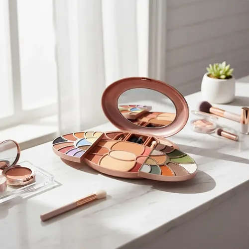 Set Facial De Maquillaje Con Cosméticos Completo Br #0255