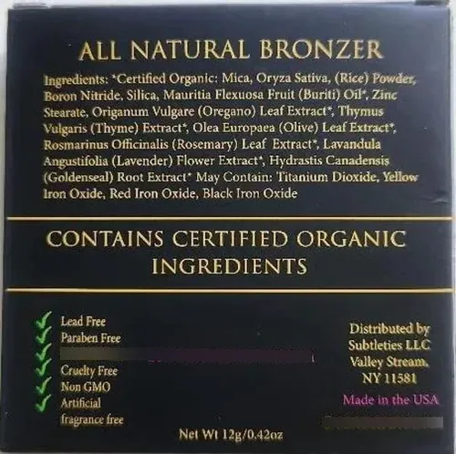 Bronzer Luxury De Sofia Cocoa Beach Hipoalergénico