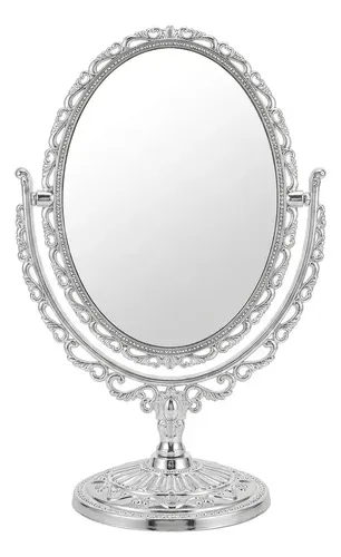 Espejo De Tocador Estilo Victoriano – Rococo – Vintage Retro Marco Dorado