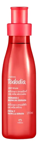 Kit Natura Todo Dia Fresa Y Vainilla Dorada