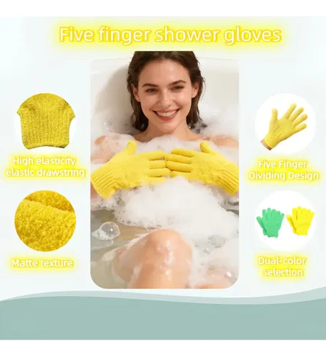 Guantes Exfoliantes Spaglow 4-pack