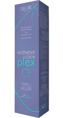 Kit 3 Tintura Pelo Profesional Exiline Intensive Color Plex