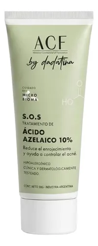 Acf By Dadatina Sos Acido Azelaico 10% Control Acne 30gr