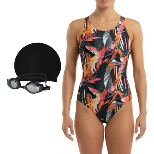Combo Natacion Malla + Gorro + Antiparra Cloro Resist Pagos