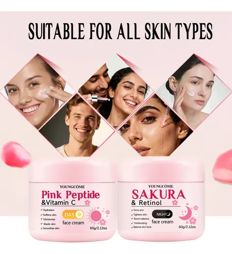 Set De 4 Piezas Para El Día Y Las Vitaminas: Peptide Night P