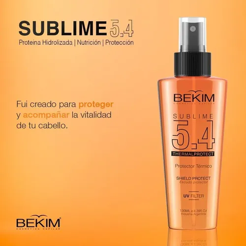 Kit X 6 Protector Térmico Sublime 5.4 De 130ml Bekim