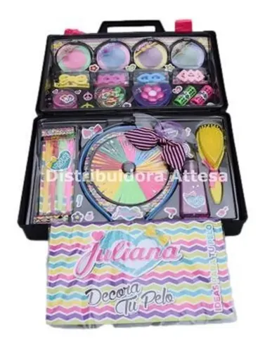 Valija Juliana Decora Tu Pelo Grande Original Juegos Y Jugue