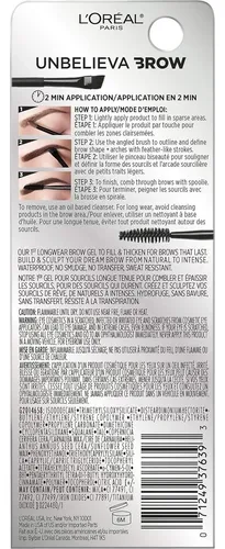Gel De Cejas Impermeable L’oréal Unbelieva-brow Light