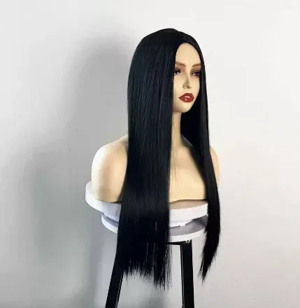 Pelucas De Pelo Largo Y Liso Para Mujer, Cobertura Natural P