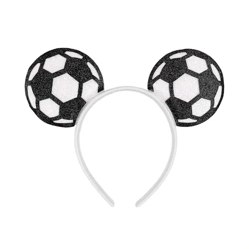 Glitter Football Headband For Hair, For The Day Of