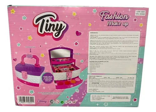 Tiny Set Valija De Maquillaje Con Glitter 3362 Loony Toys