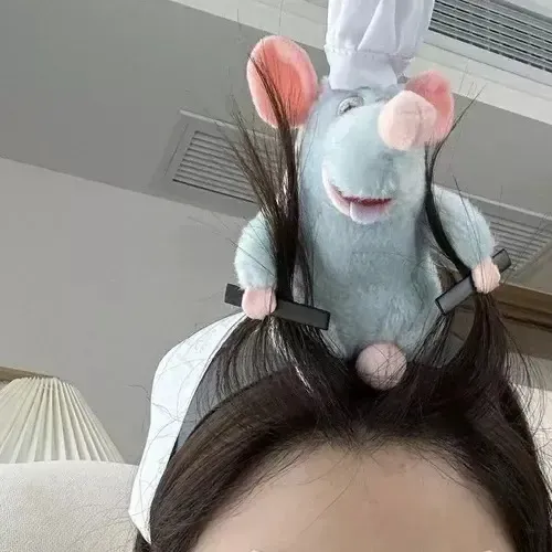 4pcs Diademas Ratatouille, Tarjetas Para El Pelo