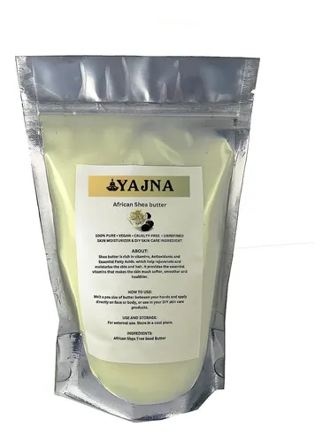 Manteca De Cacao Yajna Orgánica Cruda 450g 100% Pura Natural