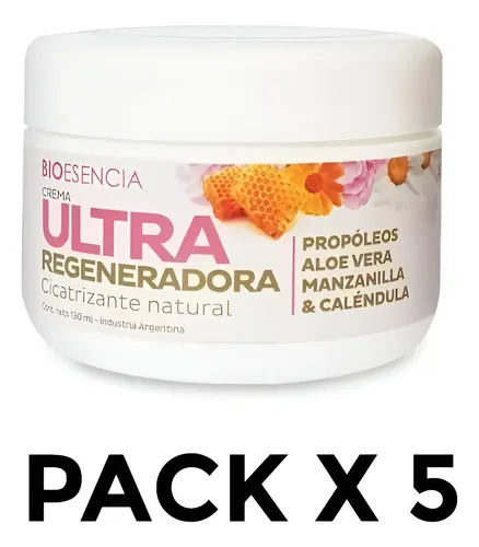 Crema Ultraregeneradora Cicatrices Cicatrizante Estrias X 5