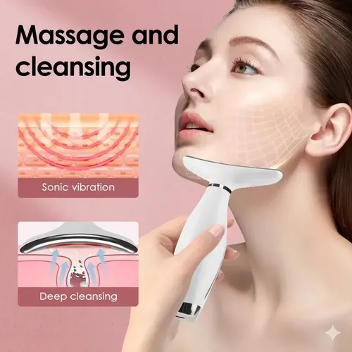 Sérum Niacinamida 4 En 1 Antiedad + Masajeador Facial Todo Tipo De Piel Día/noche