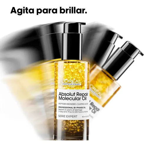 Oil Bifásico L’oréal Absolut Repair Molecular 90 Reparación