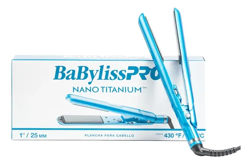 Plancha De Pelo Babylisspro Nano Titanium 9555