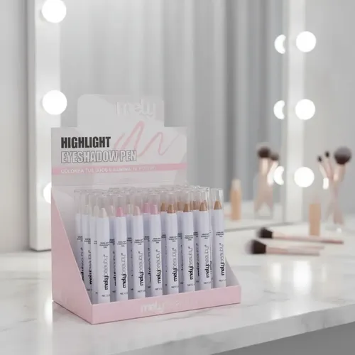 X4 Tonos Lápiz Sombra Iluminador De Ojos Mely Beauty Premium
