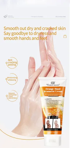 Crema Manos Pies Exfoliante Aceite De Oliva Cuidado De La L