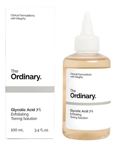 The Ordinary Tónico Exfoliante De Ácido Glicólico 7% – 100ml Momento De Aplicación Día/noche