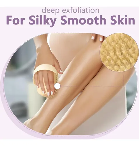 Set De 4 Cepillos Corporales Exfoliantes Komvzyl Para