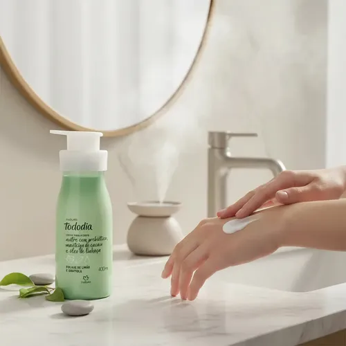 Natura Tododia Hojas De Limón Y Guanábana Crema Corporal 400